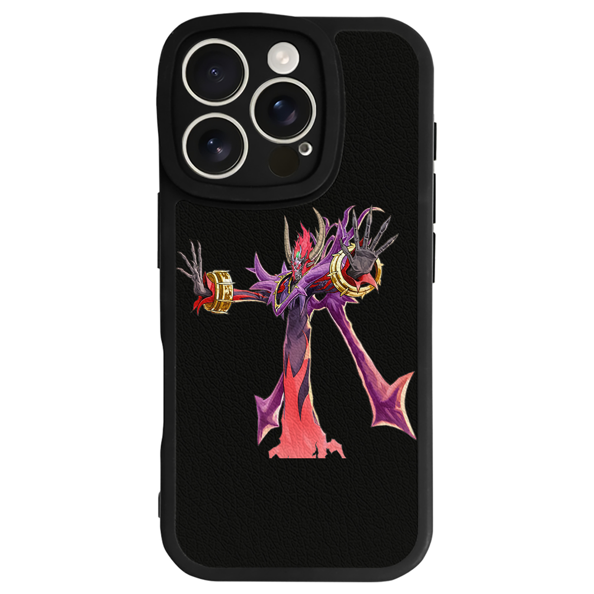 遊☆戯☆王 Yu-Gi-Oh! 【iPhone 16シリーズ対応】シリコンスマホケース（レザー調） 材質：シリコン